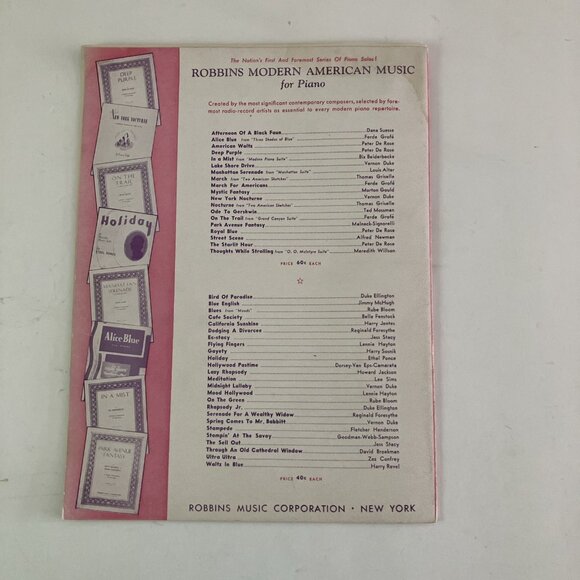 Grofé On the Trail Piano Arrangement from Grand Canyon Suite Arr by  Wasserman - Picture 14 of 14